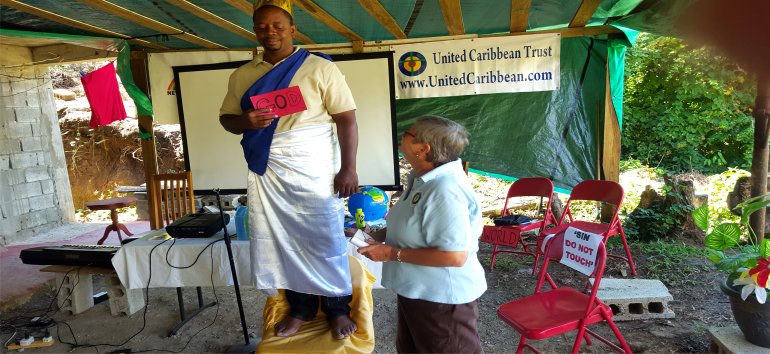 Dominica Childrens Evangelism Outreach God solved the problem by sending His Son Jesus