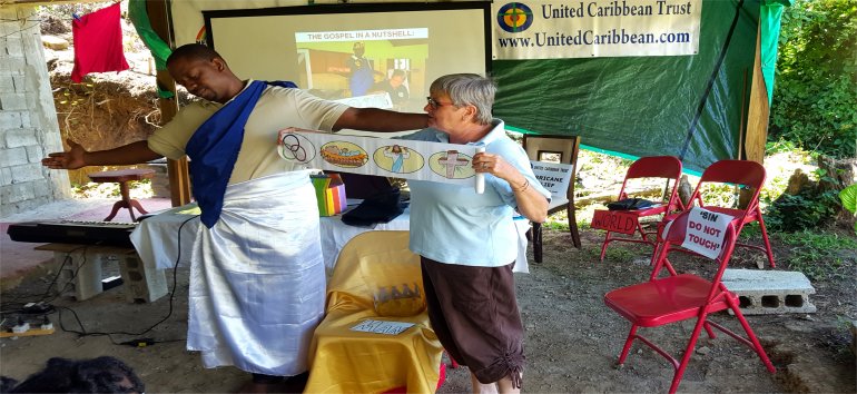 Dominica Childrens Evangelism Outreach God solved the problem by sending His Son Jesus