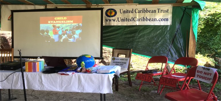 Dominica Childrens Evangelism Outreach Workshop sponsored by United Caribbean Trust
