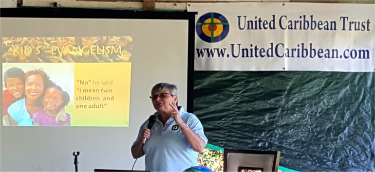 Dominica Childrens Evangelism Outreach Workshop sponsored by United Caribbean Trust