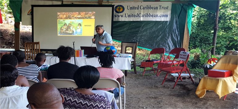 Dominica Childrens Evangelism Outreach Workshop sponsored by United Caribbean Trust