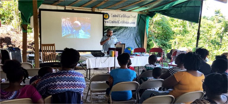 Dominica Childrens Evangelism Outreach Workshop sponsored by United Caribbean Trust