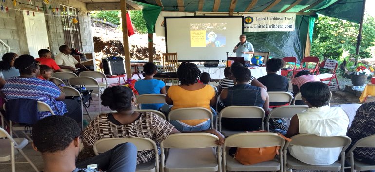 Dominica Childrens Evangelism Outreach Workshop sponsored by United Caribbean Trust