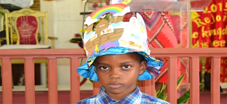 Mount Zion's Missions Inc Barbados Foursquare Church founded by Apostle Lucille Baird hosts Easter Bonnet parade 2016