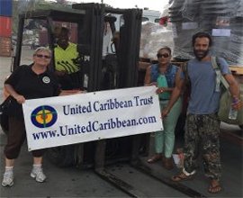 United Caribbean Trust working with Urtheroot bringing disaster relief for Dominica