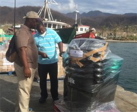 Distribution in Dominica