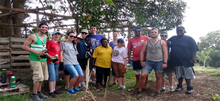 Pacific Life missionaries visit Barbados church Mount Zion's Missions Inc Barbados Foursquare Church founded by Apostle Lucille Baird