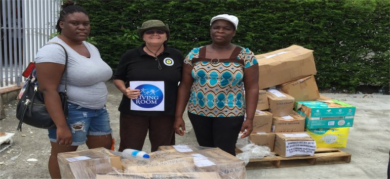 The Living Room partnering with United Caribbean Trust supported by Sandy Lane Charitable Trust assisting with Caribbean Hurricane Relief