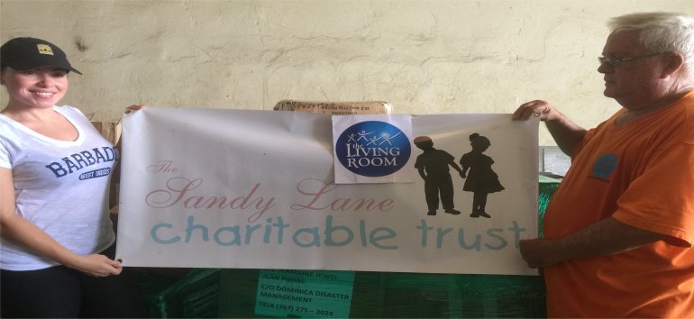 Sandy Lane Charitable Trust supporting United Caribbean Trust and The Living Room in Caribbean Hurricane Relief