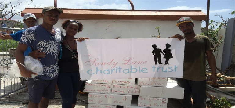 Sandy Lane Charitable Trust supporting United Caribbean Trust and The Living Room in Caribbean Hurricane Relief